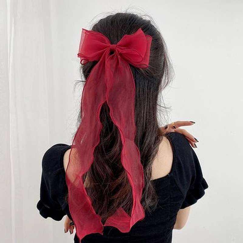 Kẹp Tóc Nơ Xinh Xắn Cho Bé Gái