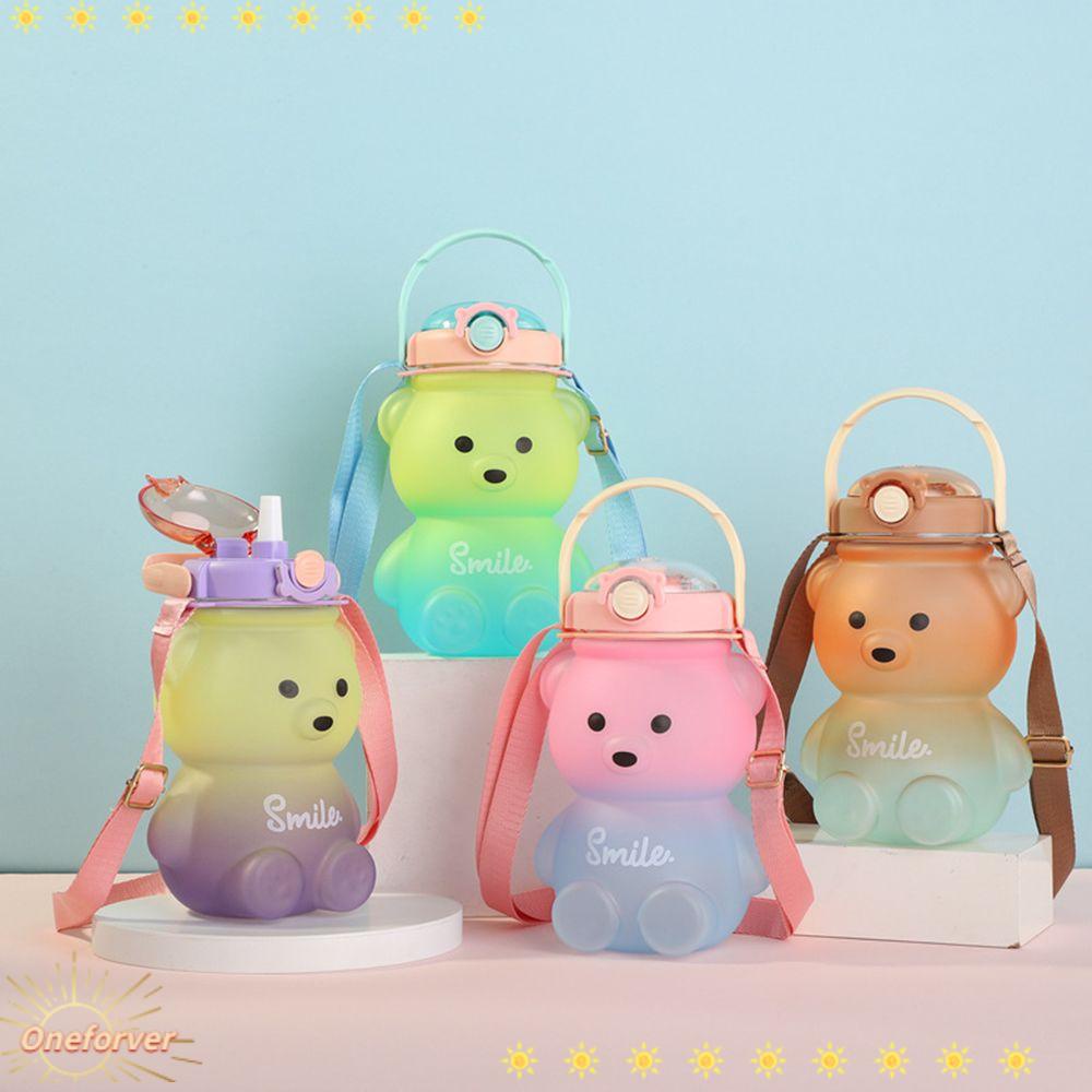 Bình Nước 800ML In Hình Hoạt Hình Dễ Thương