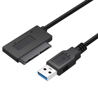 USB 3.0 to Micro-SATA Adapter Cable for 1.8inch HDD SSD Converter Cord USB3.0 to