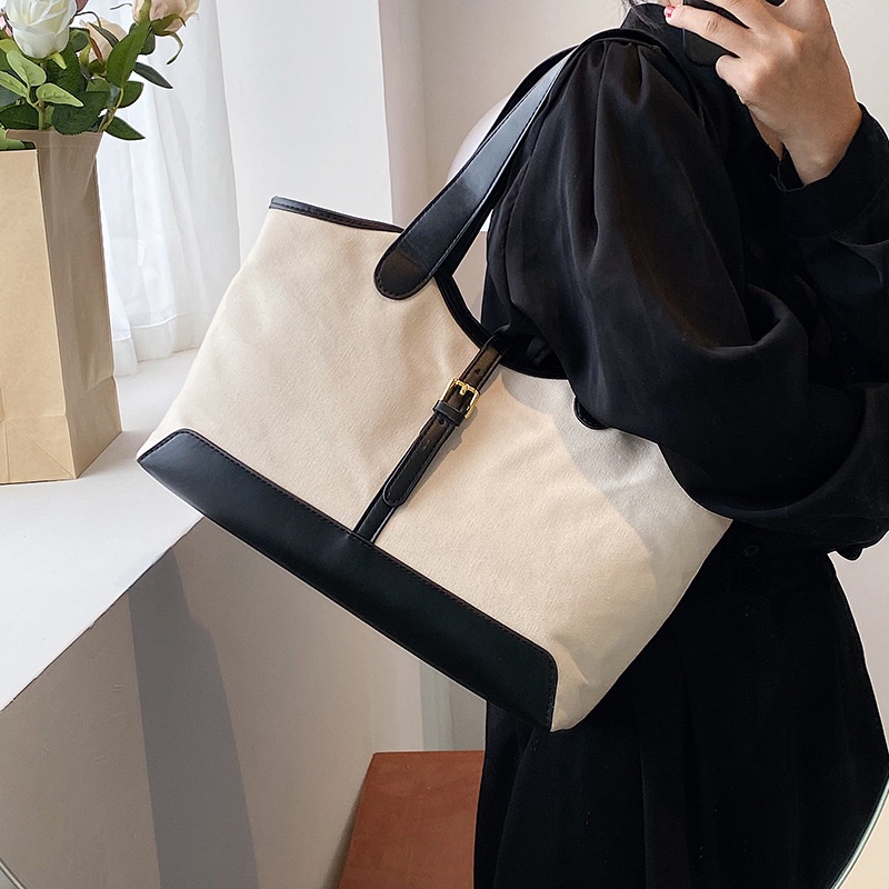 Túi canvas Sức Chứa Lớn Dễ Phối Đồ Thời Trang Cho Nữ