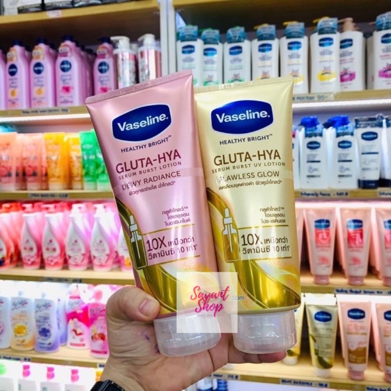 [VASELINE THÁI] Lotion Dưỡng Da Vaseline Gluta-Hya Serum 10x Trắng Da