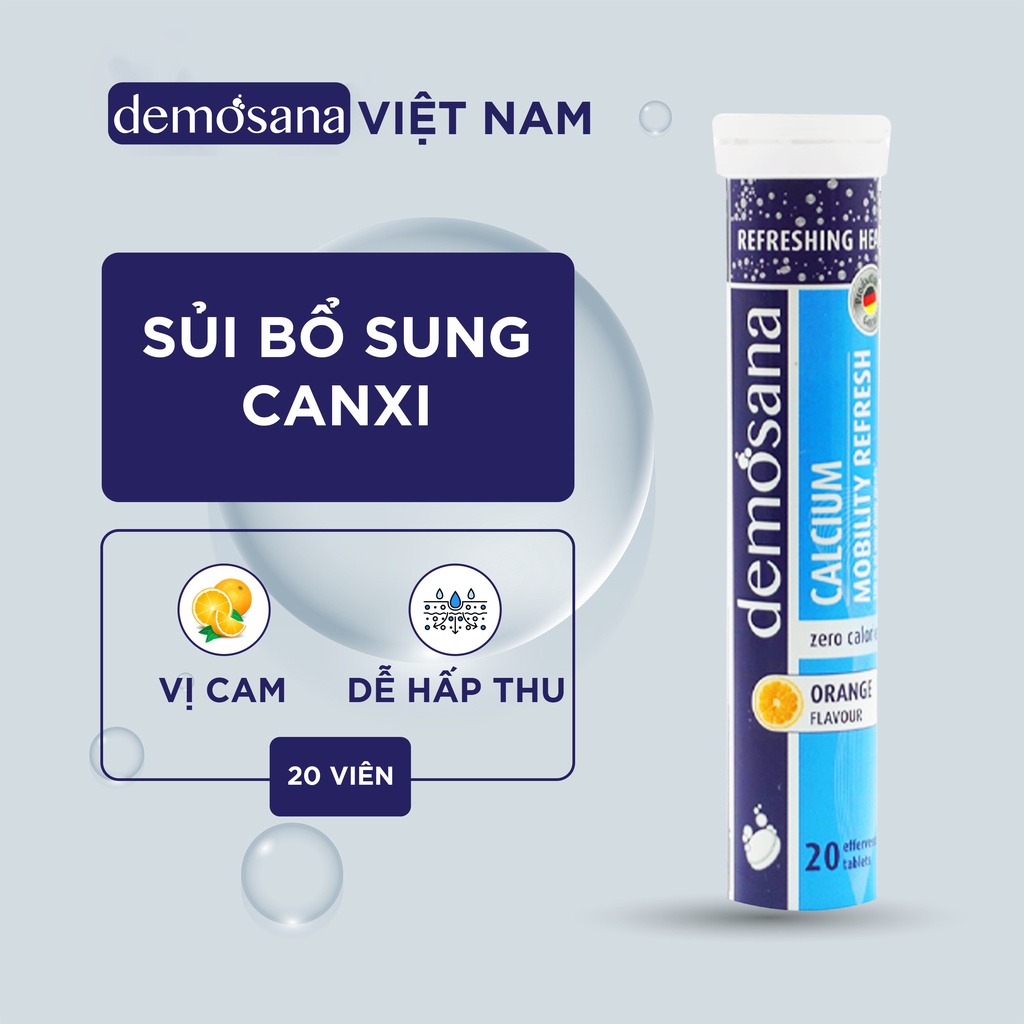 Viên Sủi Bổ Sung Chất Damosana Đức Dành Cho Người Lớn