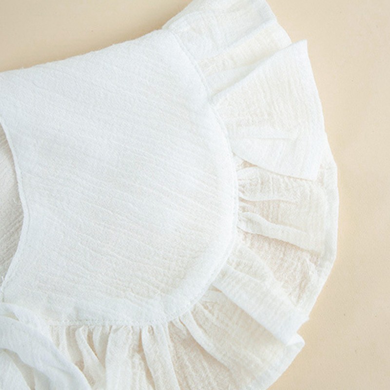 Cổ Áo Rời Màu Trắng Cho Búp Bê