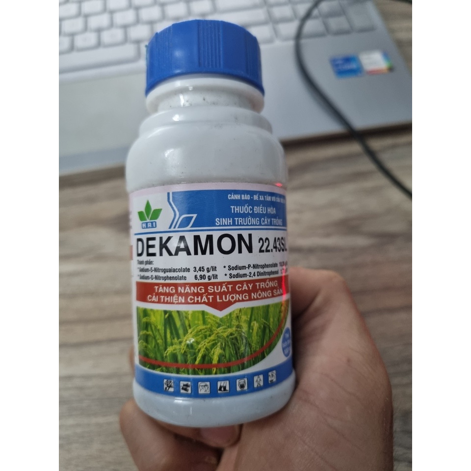 [Giá hủy diệt] Phân bón lá DEKAMON 22.43SL chai 100ml, phân bón lá kích thích sinh trưởng