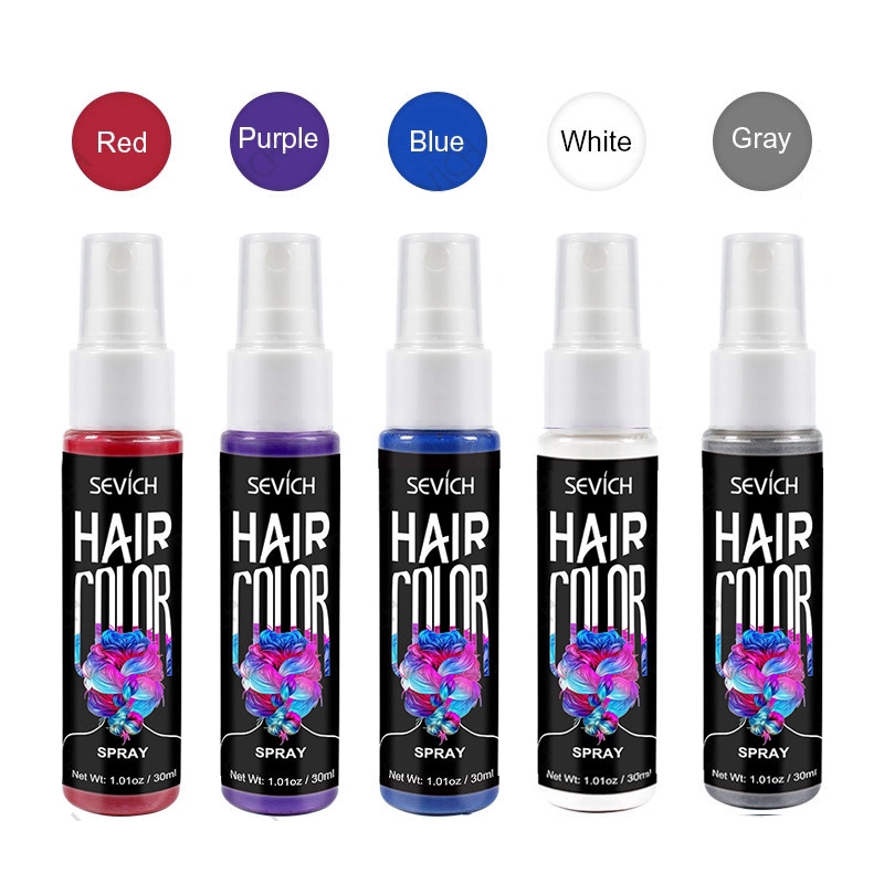 Bình xịt nhuộm tóc nhanh dùng 1 lần 5 màu