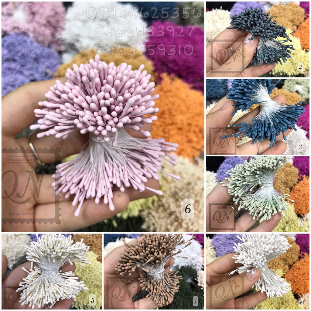 1 bó khoảng400 Nhụy hoa đôi mờ