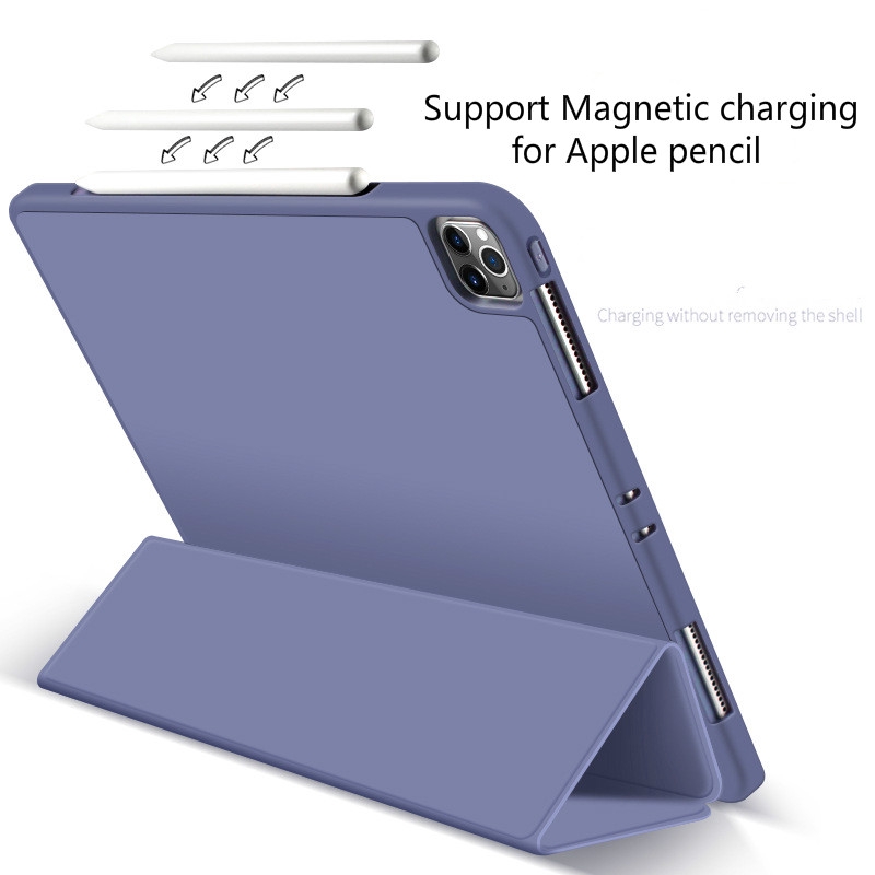 Bao da PU từ tính cho máy tính bảng Ipad Pro 11 2020 air 4 10.9 7th 8th 10.2 | BigBuy360 - bigbuy360.vn