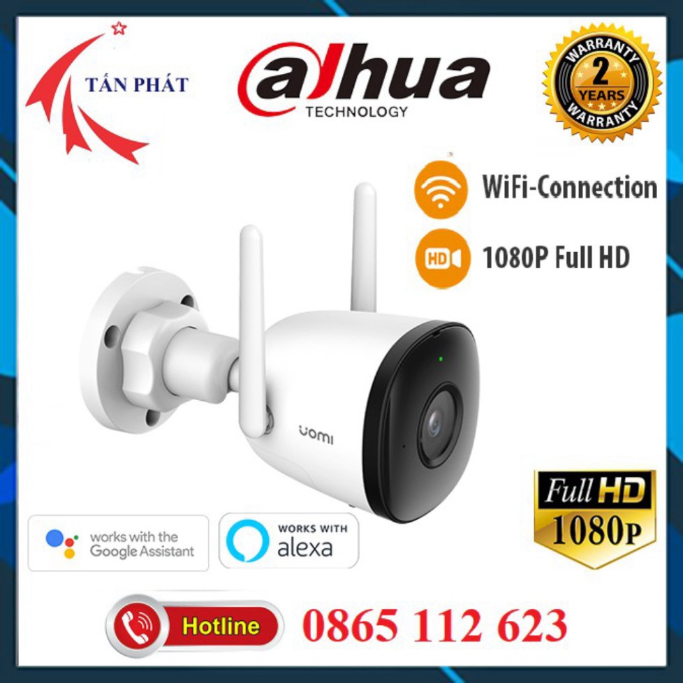 Camera IP 2M WiFi Ngoài Trời IMOU F22P Bullet 2C 2E G26EP G22P F22FP 1080P FullHD  Còi Hú, MÀU BAN ĐÊM Dahua Việt Nam