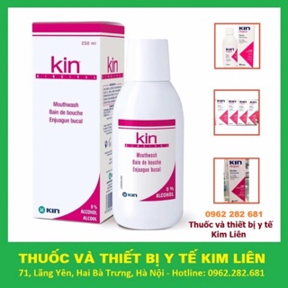 Nước súc miệng trị viêm nướu nha chu Kin Gingival 250ml
