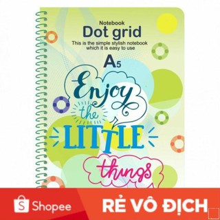 Sổ lò xo đơn KLONG A5 Dot Grid ruột chấm 70/76; MS: 968