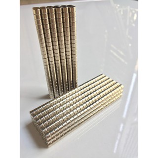 Nam châm trắng 6x5mm , nam châm đất hiếm ndfeb