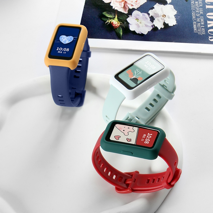 Dây Đeo Thay Thế Bằng Silicon TPU Mềm Cho Đồng Hồ Thông Minh Huawei Band 7 Band7