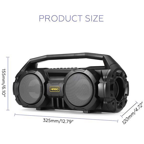 [5❤️][FREESHIP] LOA BLUETOOTH KARAOKE KIMISO KM-S1, S2 TẶNG KÈM MIC [HCM]