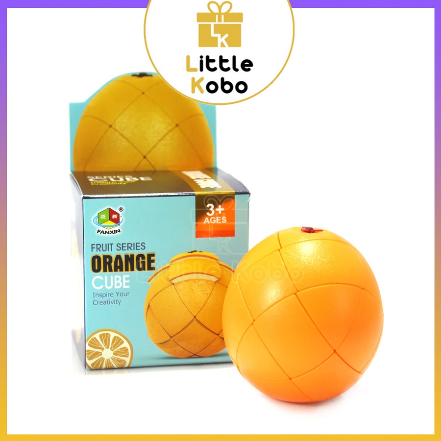Bộ Sưu Tập Rubik Trái Cây FanXin Fruit Cube 3x3 Rubic Biến Thể Hoa Quả Các Loại Chanh Chuối Cam Đồ Chơi Trí Tuệ Trẻ Em