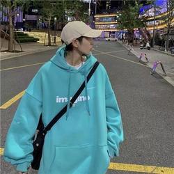 Áo hoodie nỉ bông siêu dày form rộng unisex in hình họa tiết chữ cực đẹp