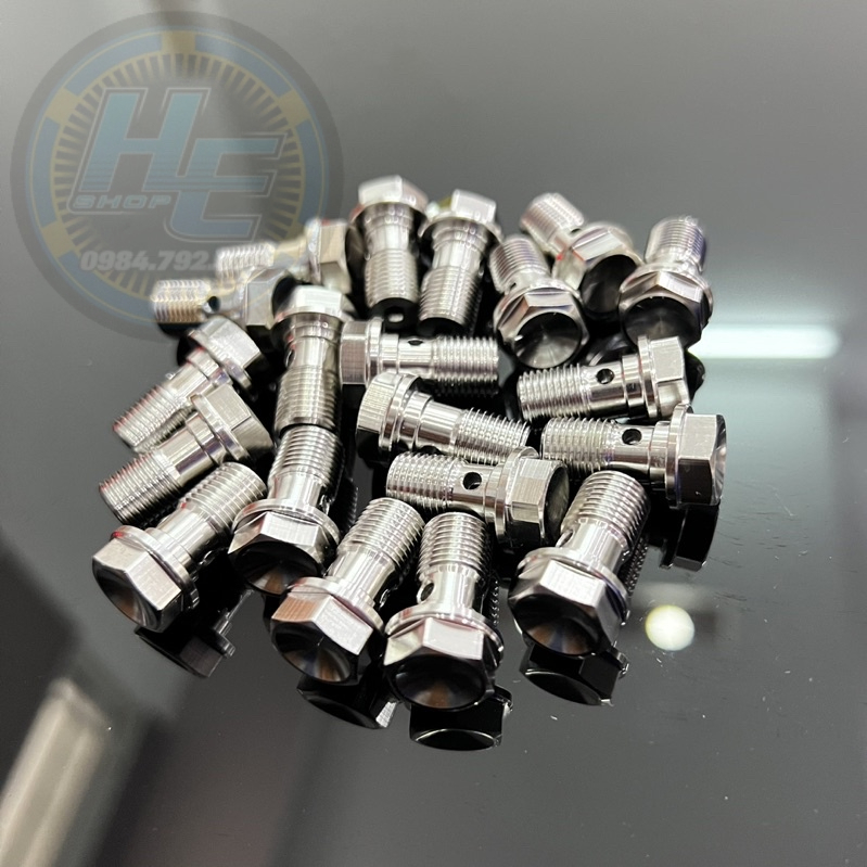 Ốc Dầu TBT Inox 304 CNC Nguyên Khối Siêu Nét