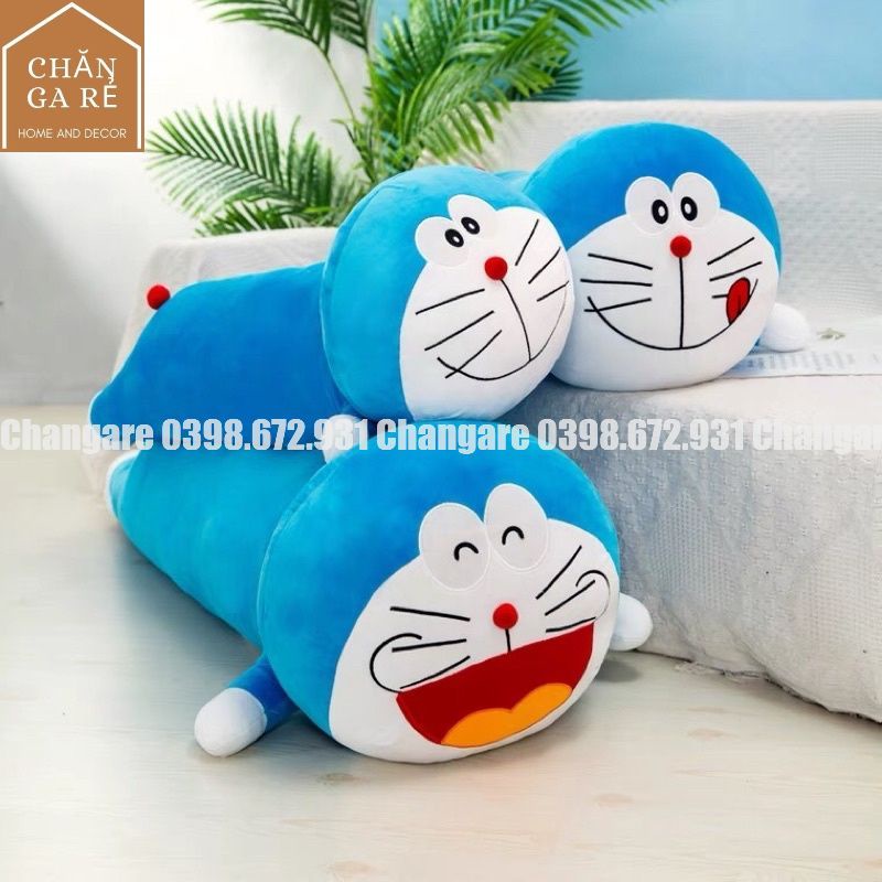 Gấu bông Doremon đủ size siêu đẹp size 60cm 80cm 1m,1m2,1m4, Gối ôm Doremon siêu to khổng lồ,mềm mịn co giãn 4 chiều