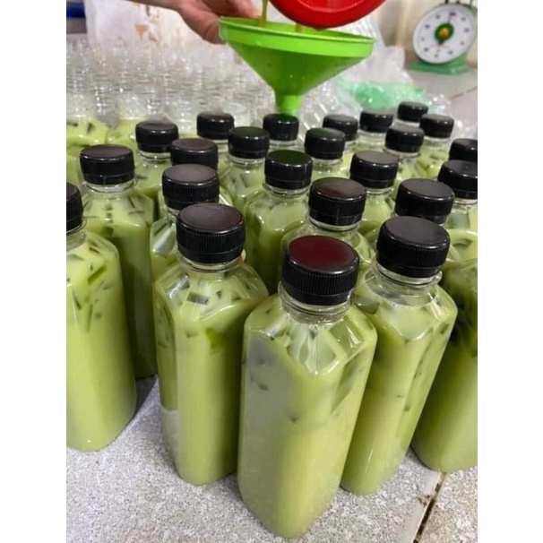 Trà Sữa Thái Xanh Sét Nguyên Liệu