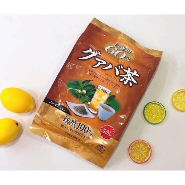 (Chính hãng)  Trà ổi Orihiro Nhật Bản 60 gói - Tốt cho sức khỏe, giảm cân