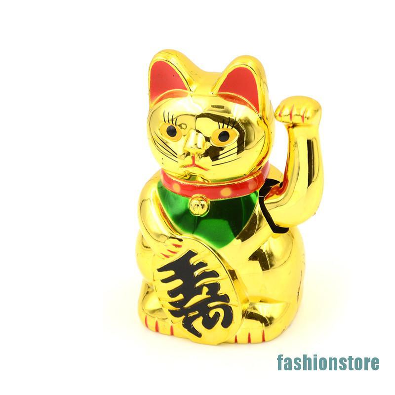 Đồ Chơi Mô Hình Chú Mèo May Mắn Phong Cách Trung Hoa