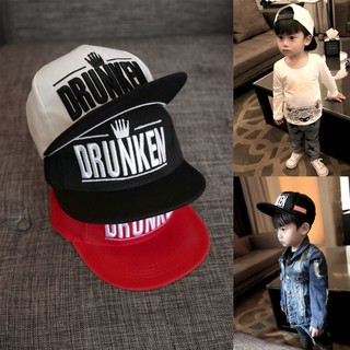 Nón Lưỡi Trai Phong Cách Hip Hop Hàn Quốc Cho Bé