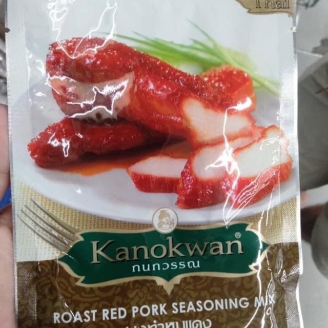 Bột ướp thịt xá xíu Kanokwan nội địa Thái Lan