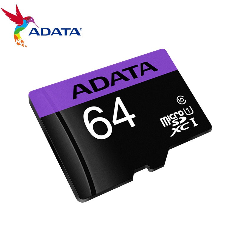 THẺ NHỚ ADATA MICRO SDXC 64GB CLASS 10 + Adapter - Chính Hãng