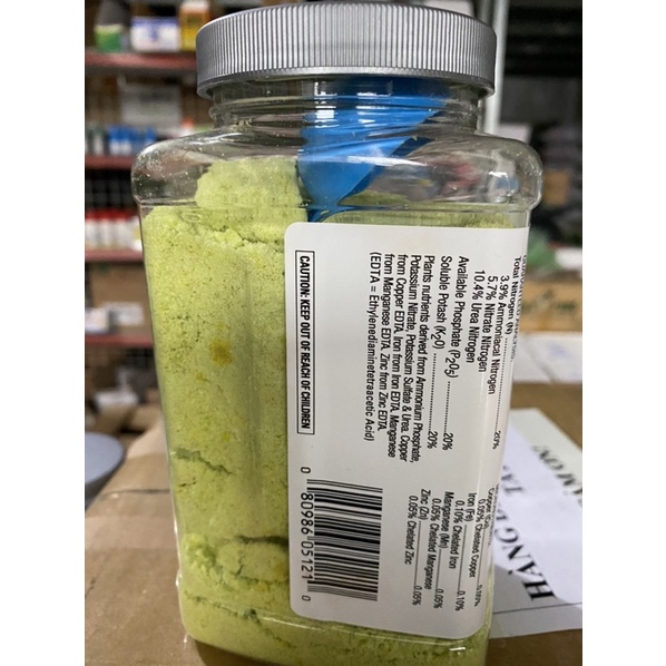 Phân bón Grow More Orchid 20-20-20 (570gr) nhập khẩu Mỹ chuyên dùng cho hoa Phong Lan