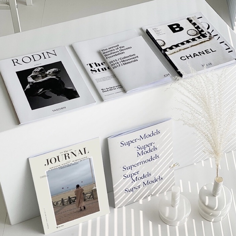 Sổ tạp chí nghệ thuật, phụ kiện chụp ảnh