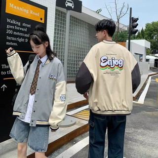 áo khoác dù in Enjog kiểu bomber siêu hot nam nữ mặc- shop3nunisex