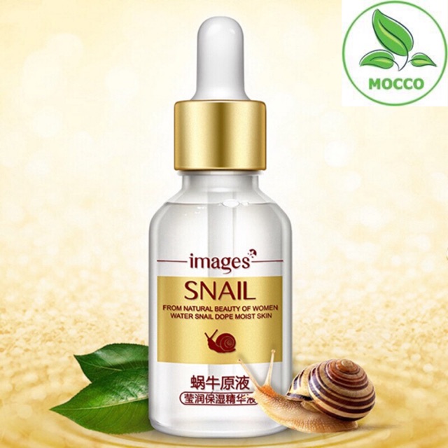 Serum dưỡng trắng mờ thâm rỗ trẻ hoá làn da giúp căng bóng tinh chất thiên nhiên ốc sên hàng nội địa Images