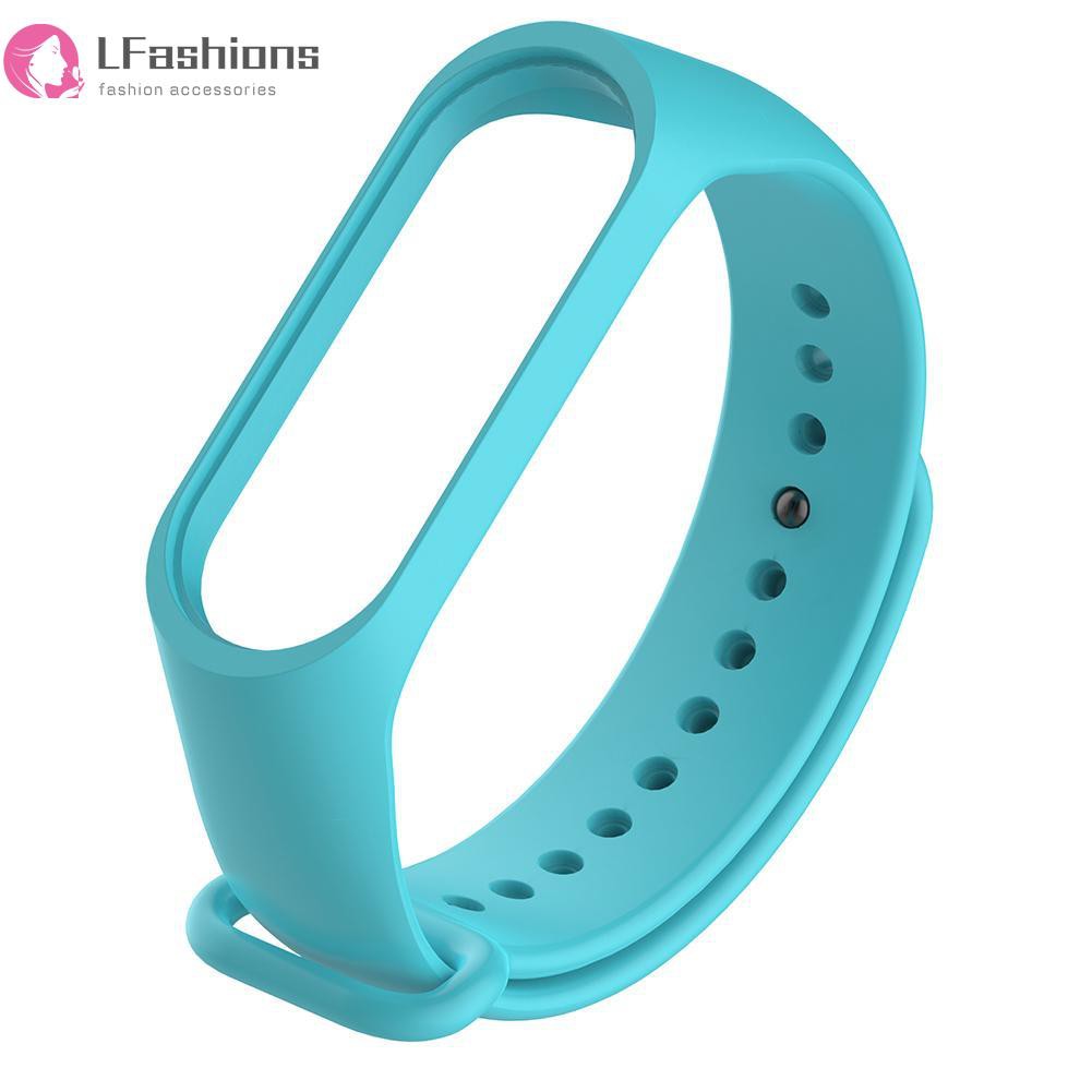 Lfashion❤ Silicone 220mm Wriststrap Band for Xiaomi Miband 3 Watch