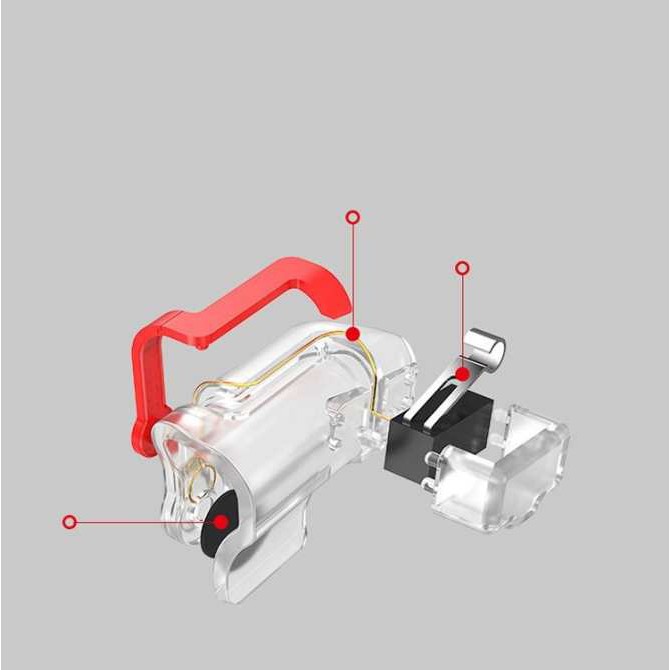 Bộ 2 Nút Bấm Chơi Game MN Trong Suốt K9 resg