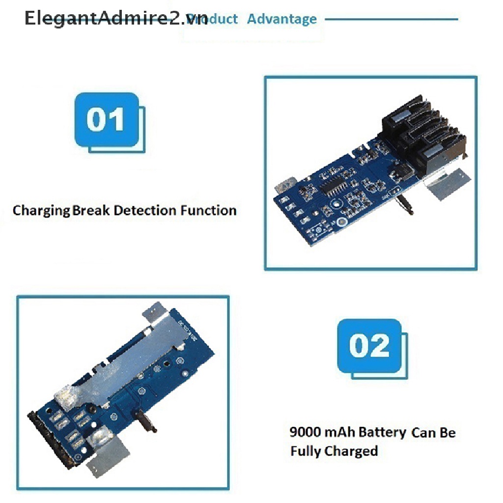 Bảng Mạch Bảo Vệ Pin M18 Dành Cho Milwaukee