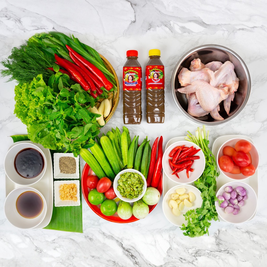 Mắm Trộn Gỏi Đu Đủ Somtum Thái Lan Ba Khía Mae Bun Lam 400ml - น้ำปลาร้าส้มตำไทย