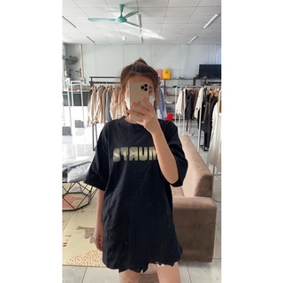 Áo thun chữ mờ MURTS-3158 dày