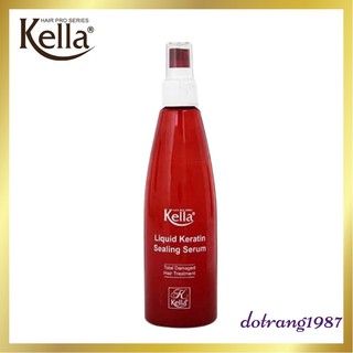 Xịt dưỡng tóc Keratin phục hồi tóc hư tổn Kella Liquid Keratin Sealing Serum 250ML