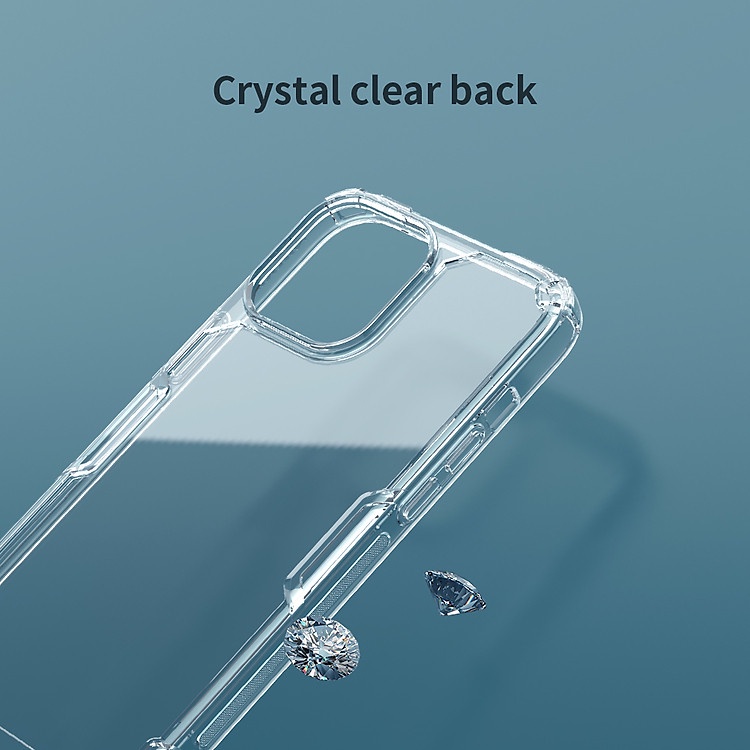 Ốp Lưng Nillkin Nature TPU Pro dành cho iPhone 13 / 13 Pro / 13 Pro Max - Hàng Nhập Khẩu.