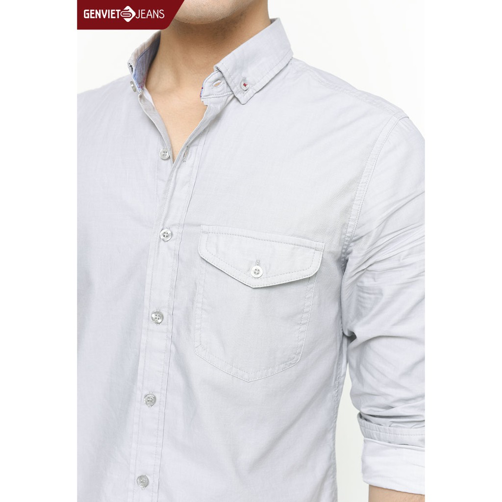 T3121C811 - Áo Sơmi Dài Tay Nam GENVIET | BigBuy360 - bigbuy360.vn