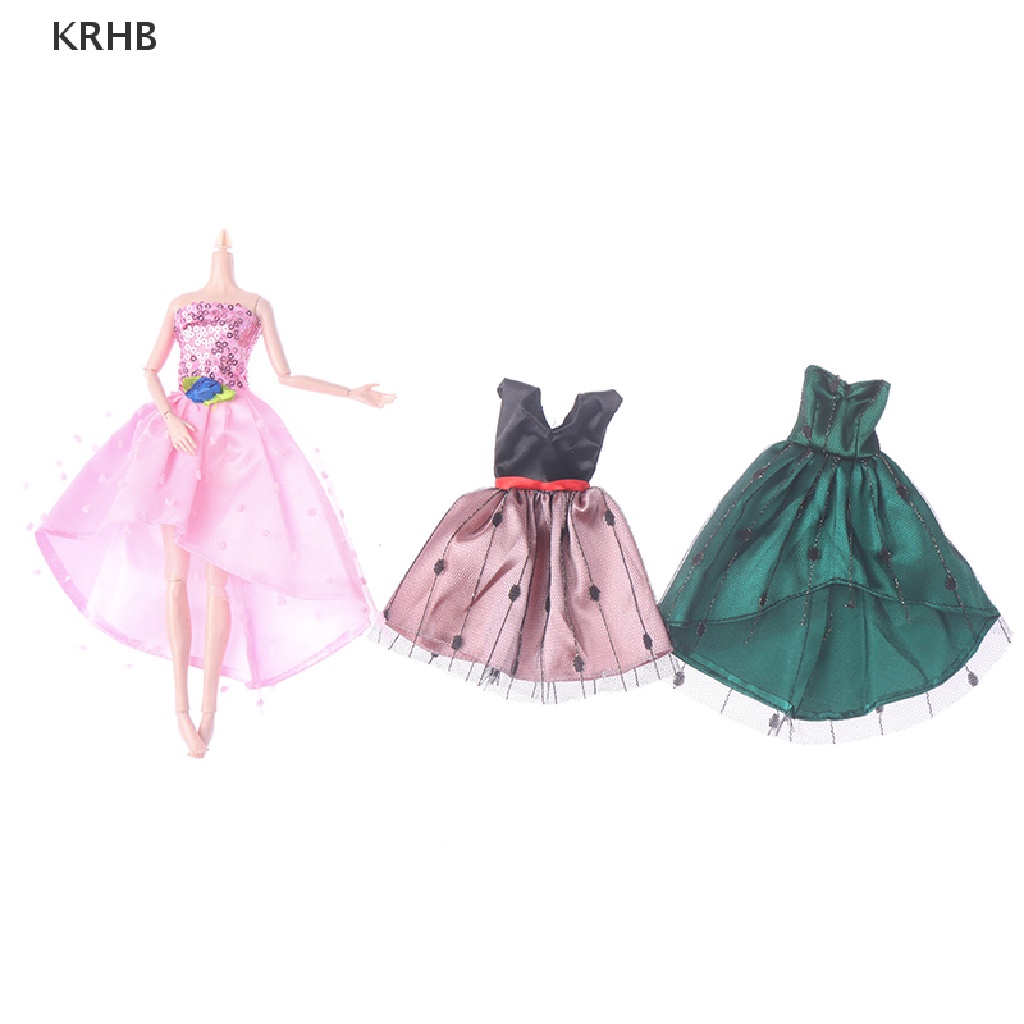 Đầm Đồ Chơi Búp Bê 30cm Tỉ Lệ 1 / 6 Mới