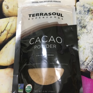 BỘT CACAO ÉP LẠNH HỮU CƠ Sale còn 80k: date:5/2019