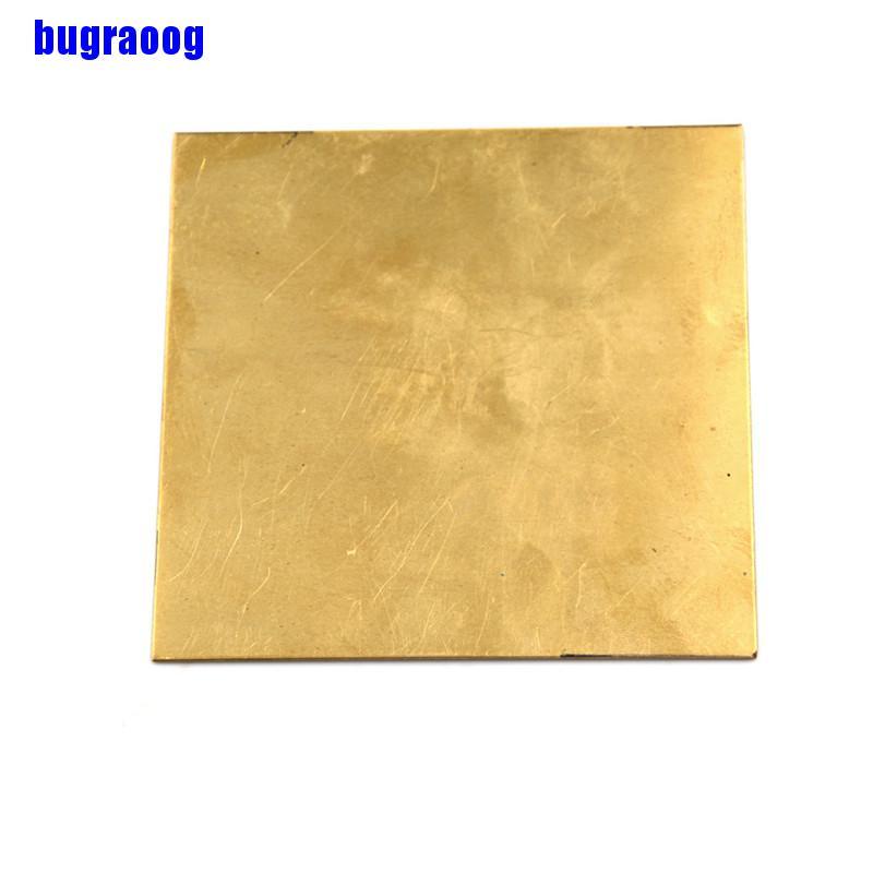 Tấm lá đồng dày 0.5mm/ 0.8mm/ 1mm/ 2mm 100x100mm dành cho tự làm thủ công