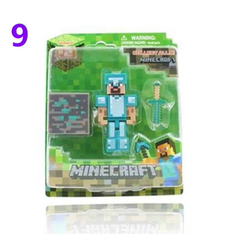 Bộ mô hình đồ chơi lắp ghép Minecraft
