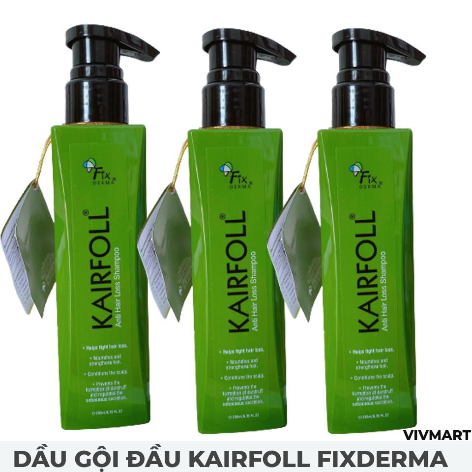 ✅ Dầu Gội Giảm Rụng Tóc Sạch Gàu Fixderma Kairfoll Shampoo 200ml