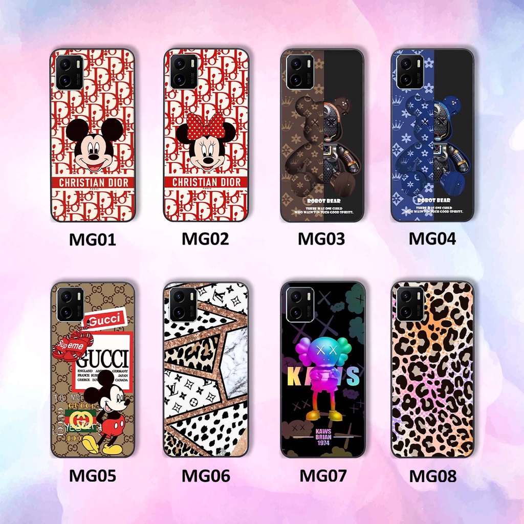 Ốp lưng Vivo Y15S hình thương hiệu, thời trang, cute, đáng yêu