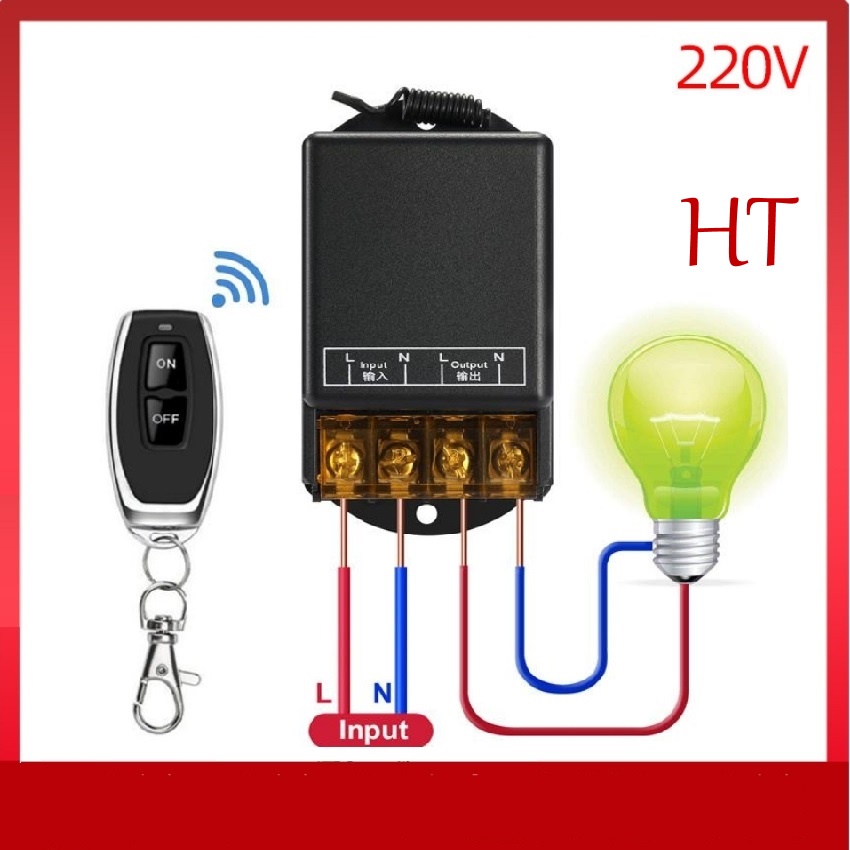 Công tắc điều khiển từ xa bật tắt bằng sóng thông minh