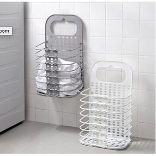 Giỏ treo tường đựng quần áo gấp gọn