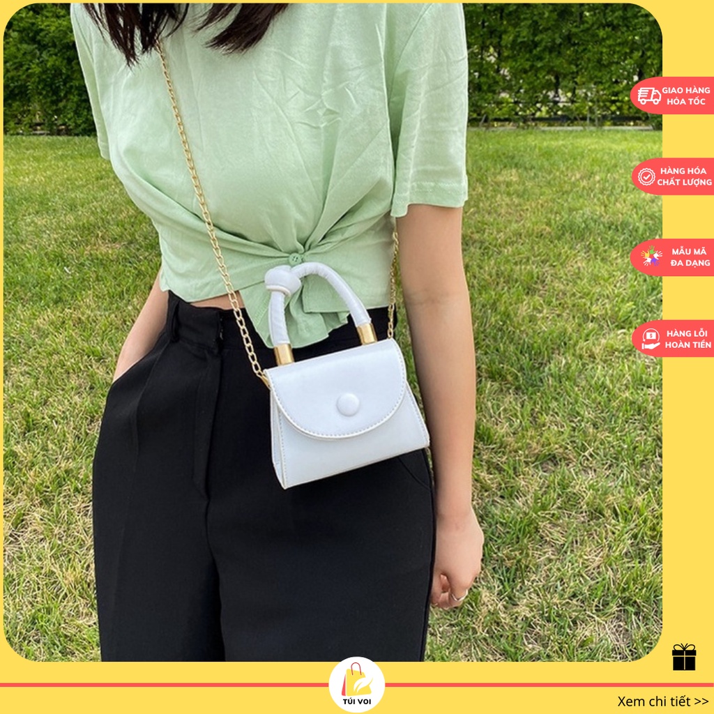 Túi xách mini đeo chéo form đẹp phong cách Hàn Quốc hiện đại trẻ trung CV13