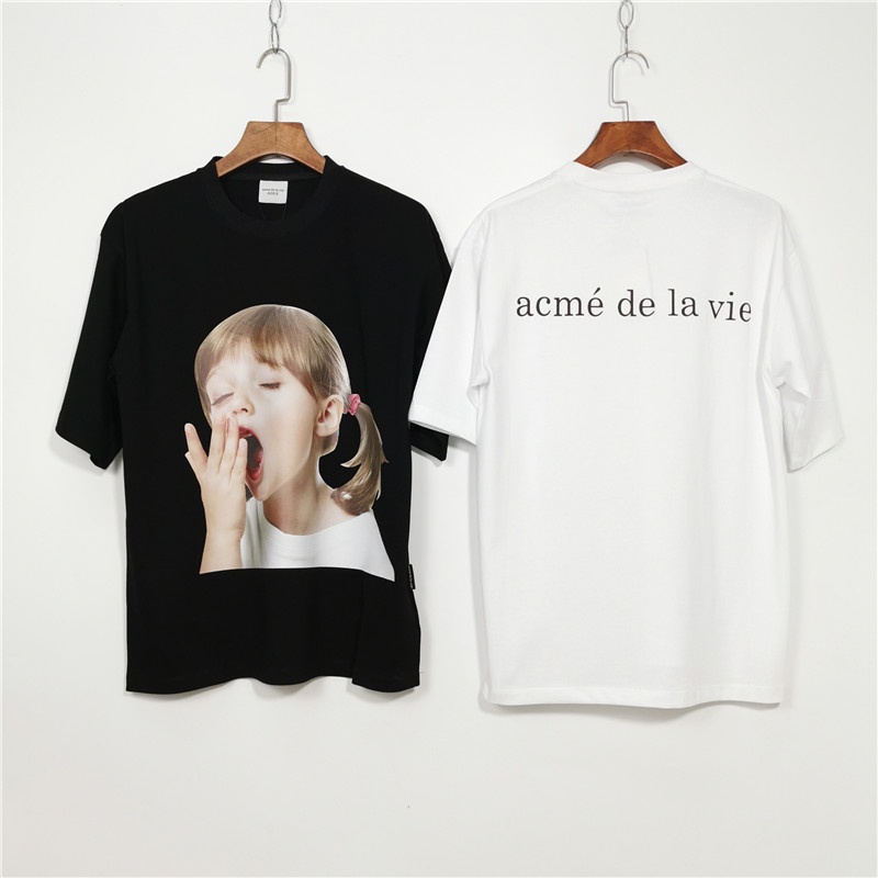 ADLV Hot ITEM Áo Thun Cotton Tay Ngắn Đơn Giản Dành Cho Nam Và Nữ Size Lớn