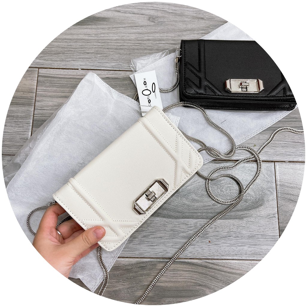 Túi CNK dẹp dáng mới, CHẤT DA HẠT, kèm ảnh thật | BigBuy360 - bigbuy360.vn